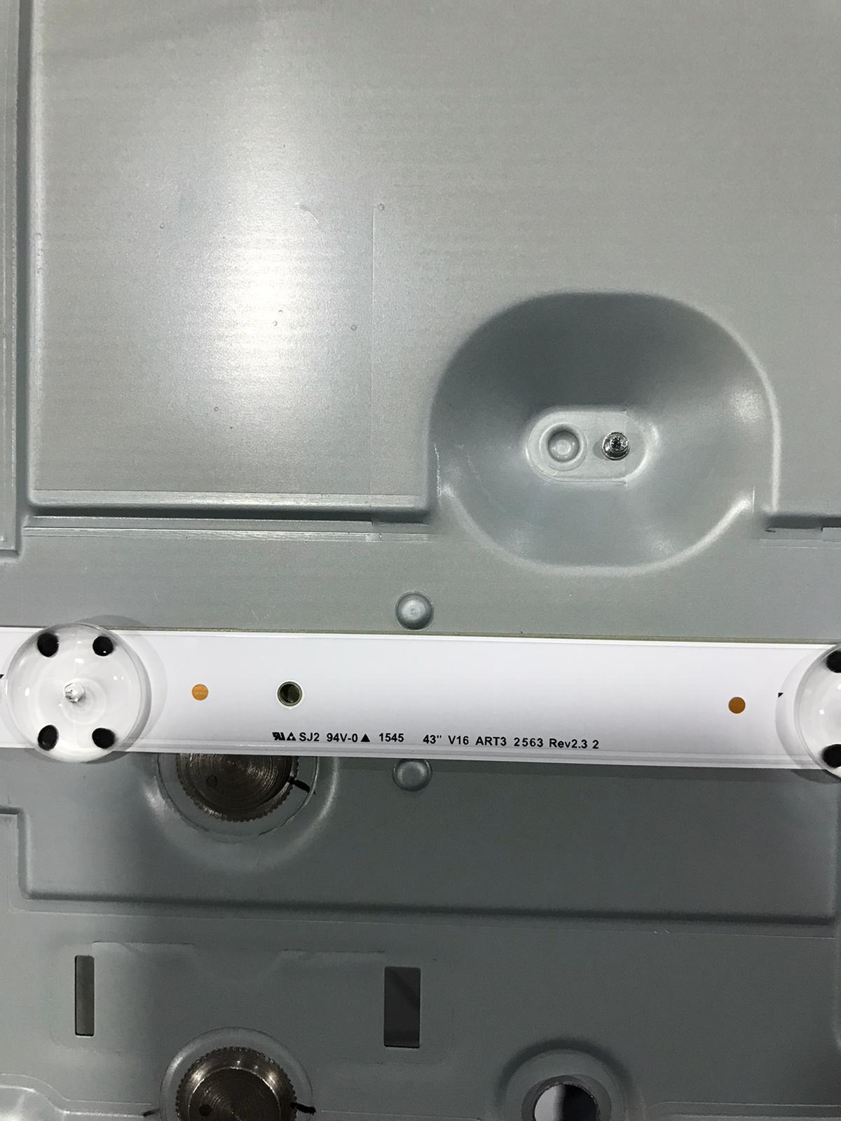 全新适用LG43LW340H-CA灯条6916L-2550A 43 V16 ART3 2550Rev2.1