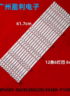 全新适用TLED-6500灯条JS-D-JP65EK-062EC(80228) E65EK-P1000