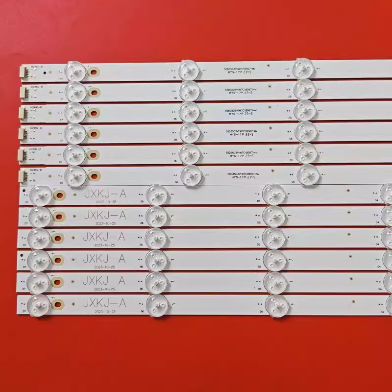 适用京东方55寸屏背光灯条HV550QUB-N4D/JXKJ-A JXKJ-B  6组14灯