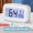 Mini room temperature display battery model - white