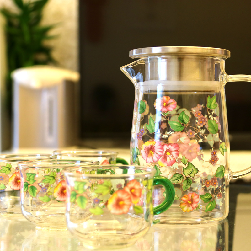 冷热均可煮茶壶玻璃冷热水瓶