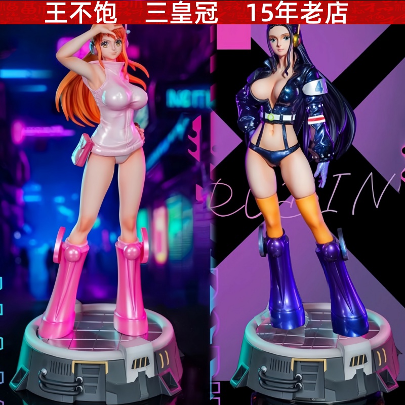 海贼王手办蛋尖岛娜美罗宾航海王未来岛周边动漫手办模型摆件