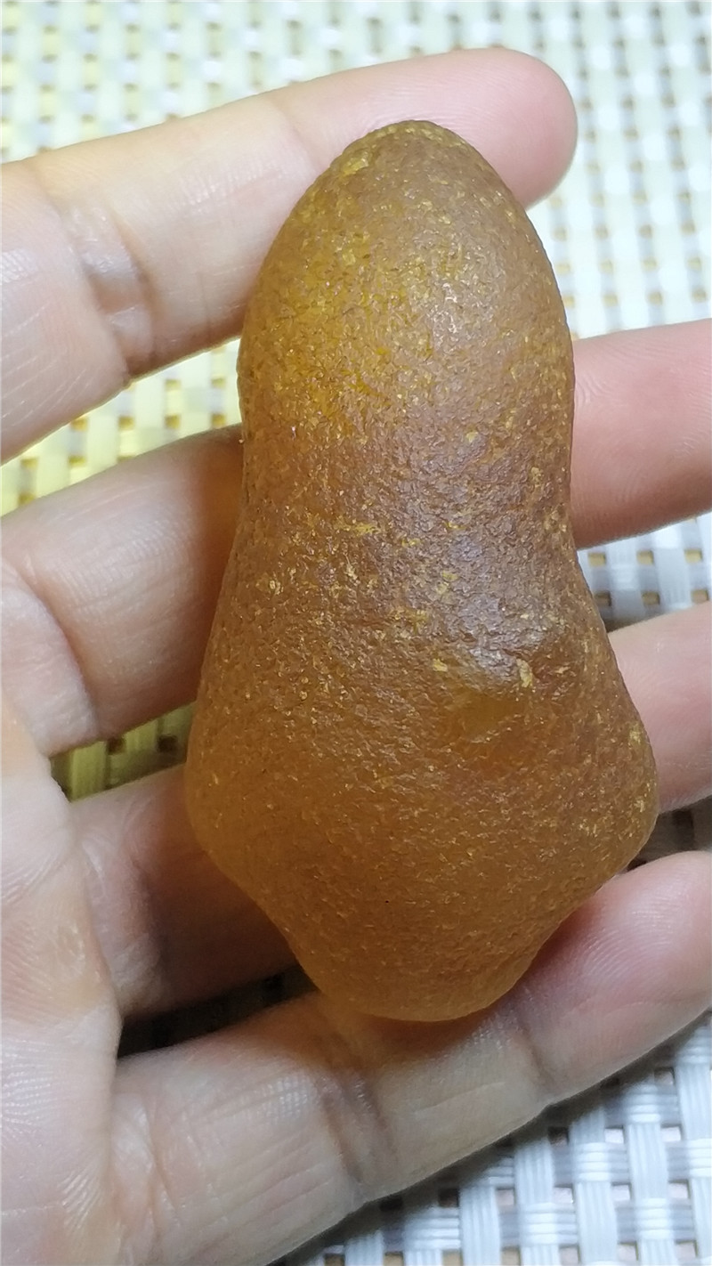 蜜蜡把件原矿纯天然原石琥珀蜜蜡
