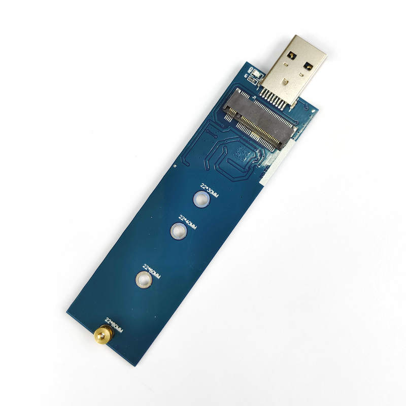 NGFF M.2接口固态硬盘转USB3.0 NGFF sata to USB3.0转接卡 bkey