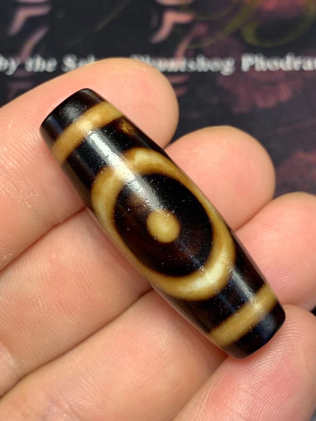喜马拉雅至纯天珠天然天地星辰老天珠39mm