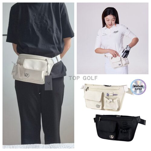韩国代购Volvik GOLF高尔夫球包 男女多功能收纳腰包 下场球袋