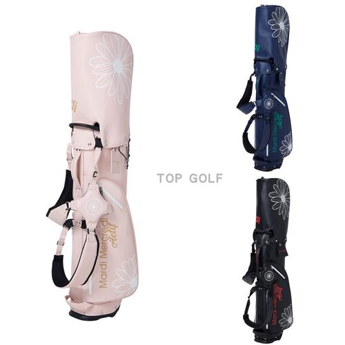 韩国代购Mardi Mercredi高尔夫球包 图案立式支架GOLF下场球童包