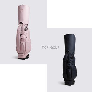 26春男女立式 韩国代购 高尔夫球包 FORE 滑轮下场球杆包球童包