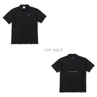 POLO衫 韩国代购 25秋男徽标纯色翻领运动短袖 MARK LONA高尔夫服装