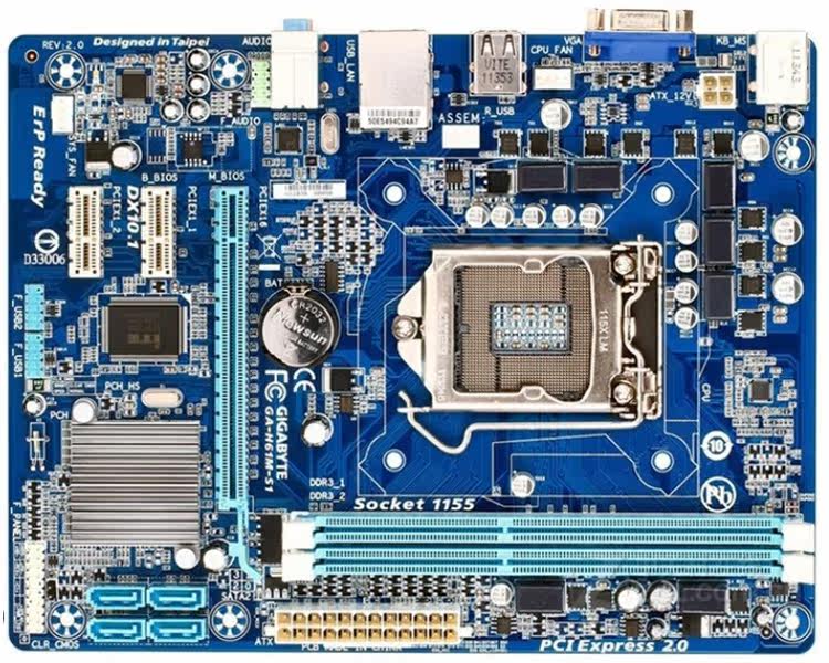Gigabyte/ Gigabyte H61M-S1 Desktop computer Computer motherboards LGA1155 Interface platform support G1620in the Computer Hardware/Monitor/Computer Peripherals , Motherboard  category - from Buy2taobao.com to provide professional Taobao agent buy service