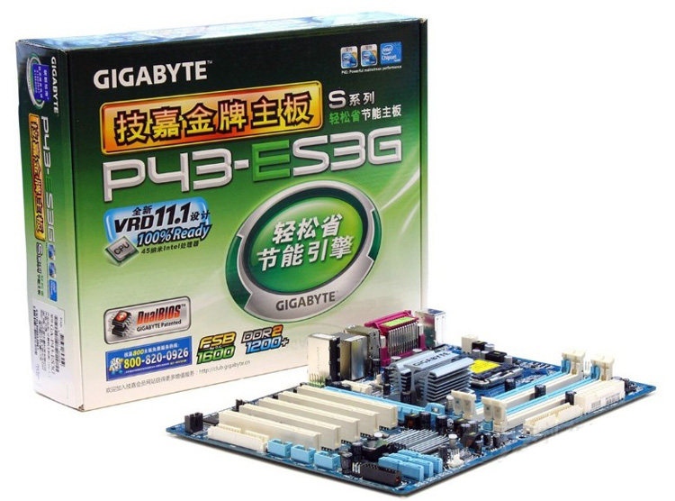 GA-EP43T-ES3G Gigabyte Motherboard LGA775 a main board Desktop computer Independent Large board 4 nuclear Q9550in the Computer Hardware/Monitor/Computer Peripherals , Motherboard  category - from Buy2taobao.com to provide professional Taobao agent buy service