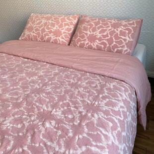 捡漏超值！出口外贸100%全棉砂洗华夫格220*230被套三件套透气