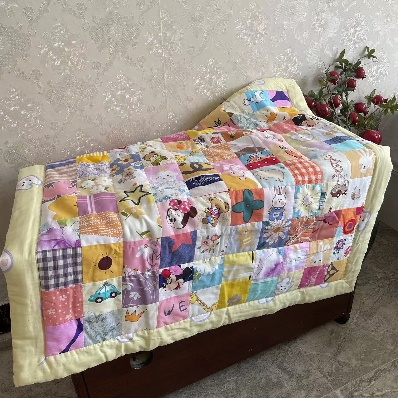 纯棉百福被其他手工拼接儿童被