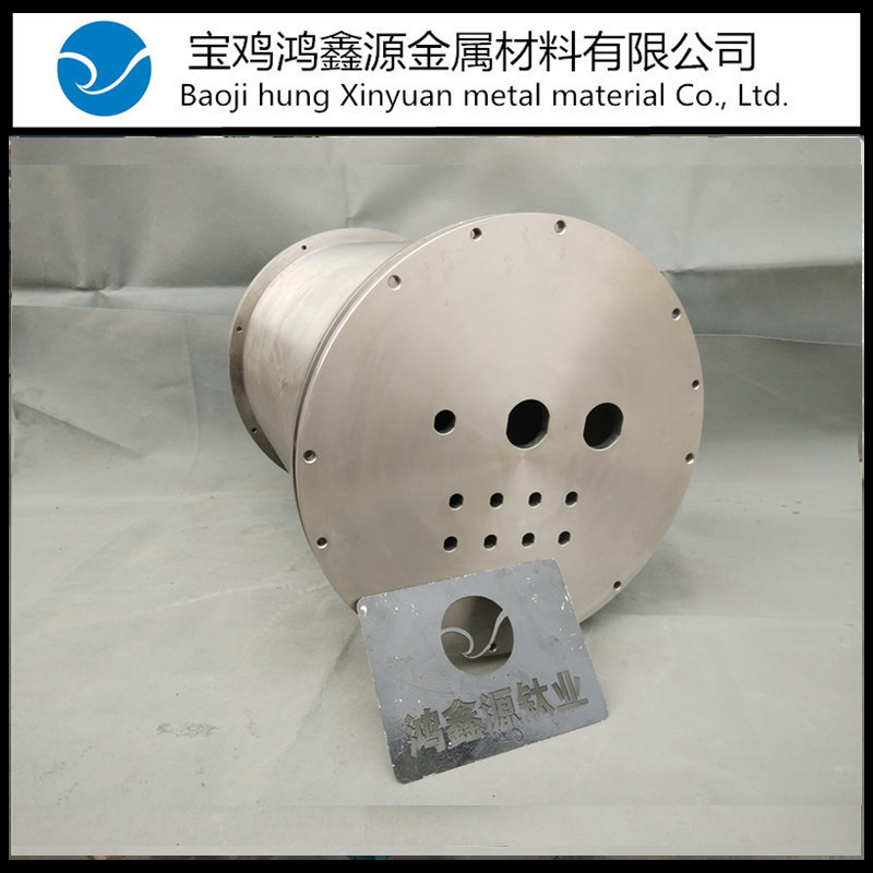 钛合金耐压舱水下密封舱TC4电子舱科研声呐舱浮标舱相机舱来图定