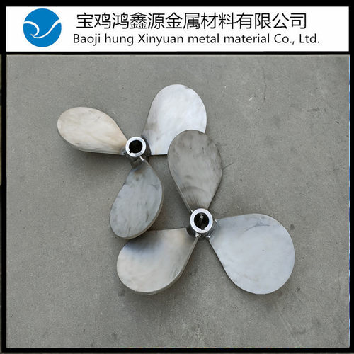钛合金搅拌轴TA2耐腐蚀搅拌桨化工设备搅拌叶片搅拌棒钛配件生产