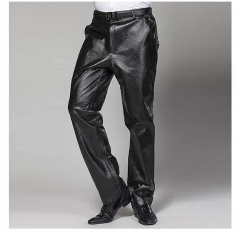 Pantalon cuir homme droit pour hiver - Ref 1492561 Image 3
