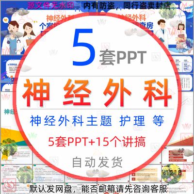 神经外科个案护理查房PPT模板神经外科围手术配合大脑半球胶质瘤