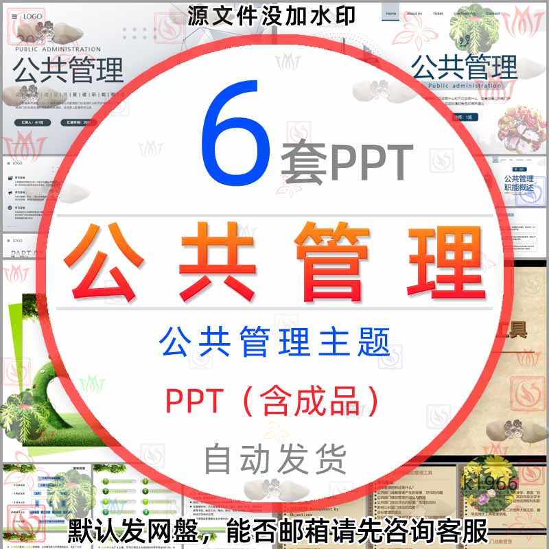 公共管理的管理工具PPT模板全域乡村旅游构建公共管理视角知识wps