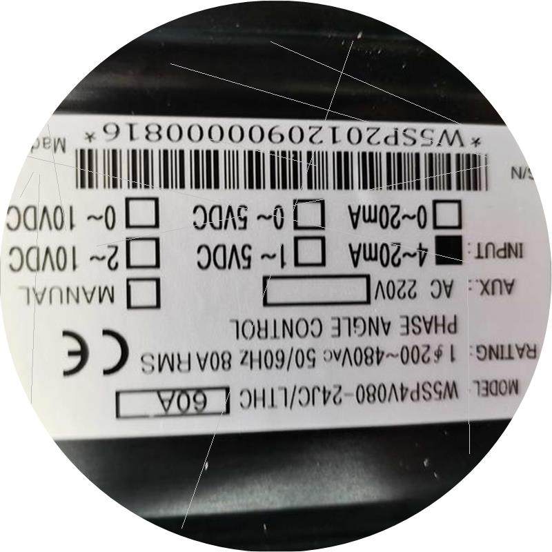 议价NWATT电力调整器W5SP4V080-24JC/LTHC W5SP4V080 60A 80A SCR