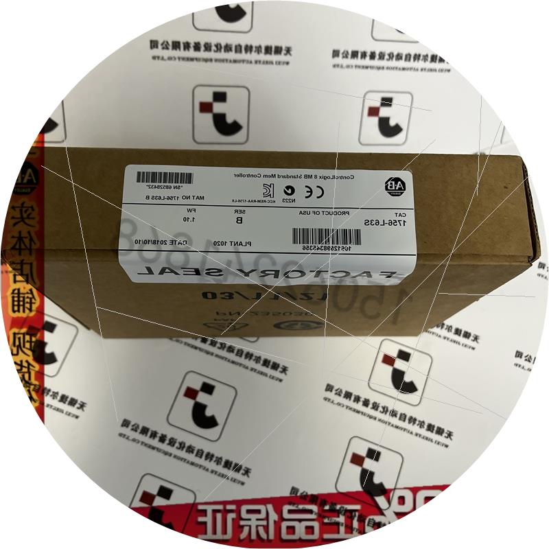 议价1756-L63S 具有 8Mbyte 内存和 4Mbyte 安全内存的处理器1756