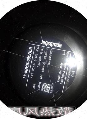 议价原装embpapst R3G280-AH33-31 R3G280-RNB4-11 AAB变频器风机