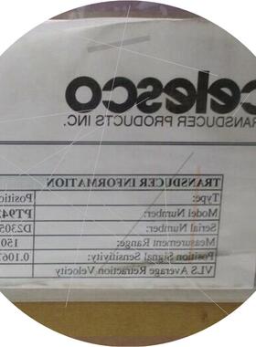 议价CELESCO PT9420-0100-324-1230全新