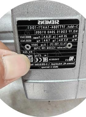 议价1FT7084-1AH71-1DG1 伺服电机,二手拆(议价)