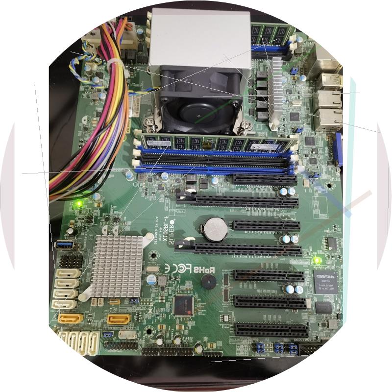 议价超威  X10SRL-F单路服务器主板X99成色如图