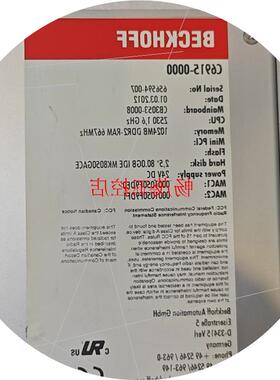 议价倍福工控机C6915-0000出售成色轻微使用痕迹。 拆机