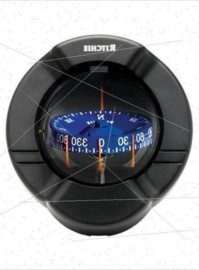 议价Ritchie Compass,Bulkhead,3.75 英寸 Combi,黑色 SS-PR2