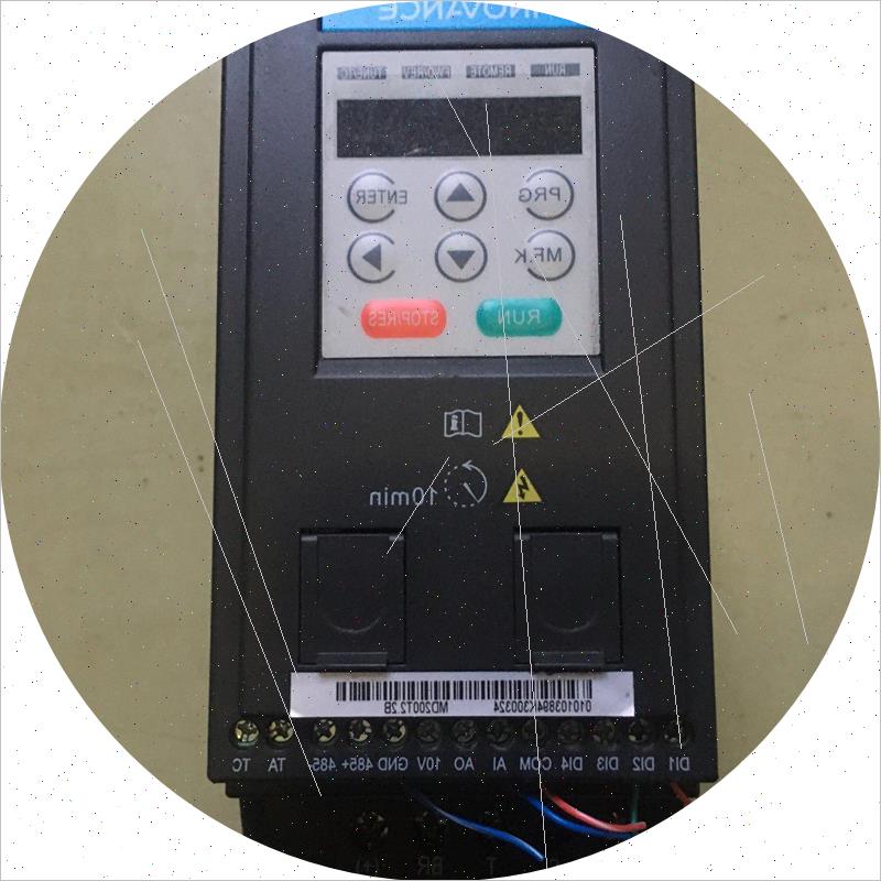 议价汇川MD200变频器2.2KW/380V实物拍摄