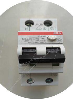 议价剩余电流动作断路器ABBDS20130mA电磁漏保DS2(咔咔电子)