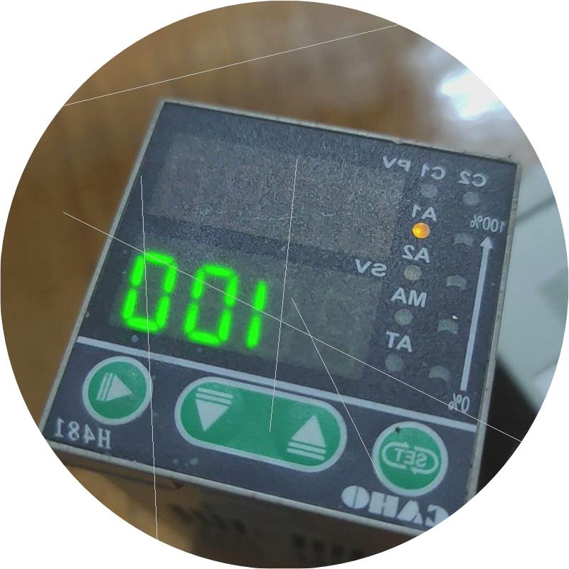 议价CAH0台湾宣荣 H481智能温控器 固态输出 成色如图 功