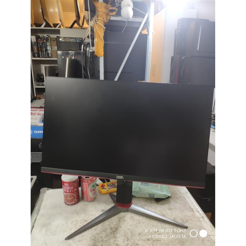 议价AOC 24G2显示器144HZ液晶可升降旋转2020年制造