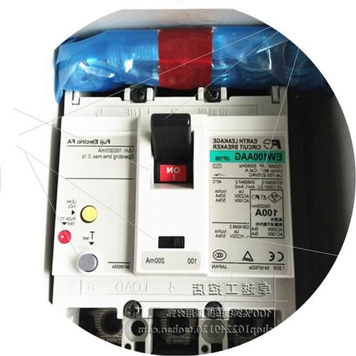 议价原装进口全新富士FUJI 塑壳漏电断路器 EW100AAG 3P 100A 现