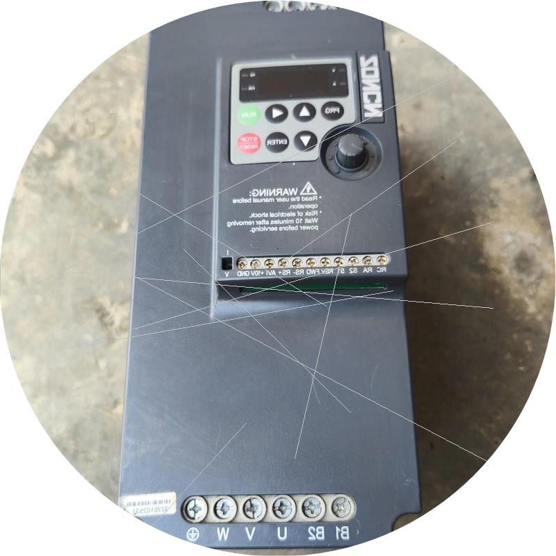 议价拆机众辰变频器 型号:NZ200T-7R5GY-4-RX(3