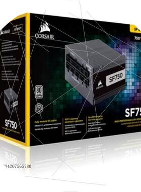 议价全新包邮海盗船sf750白金版电源sfx电源 80plus白