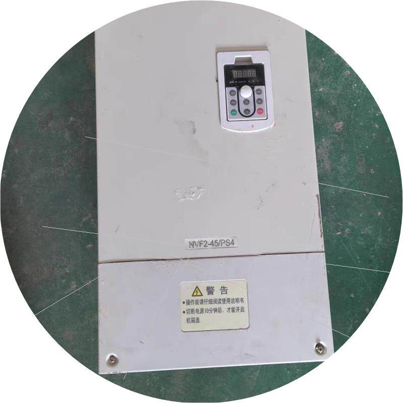 议价拆机变频器NVF2-45/PS4 45KW原装拆机外壳铁片有锈 二手