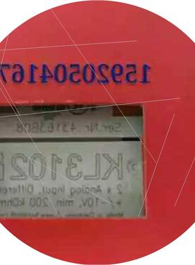 议价KL3102 现货 KL3112 BECKHOFFplc模块 全新原装 议价