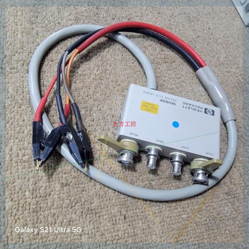 议价16089B测试夹具,安萋LCR电桥测试夹,品相不