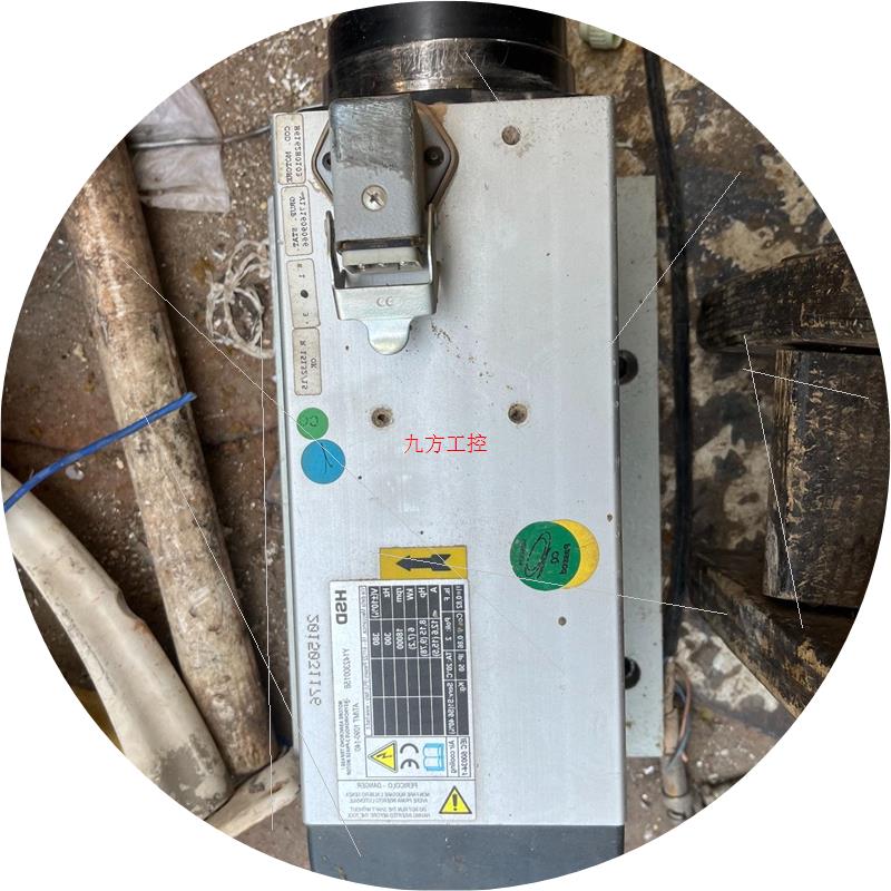 议价HSD意大利雕机主轴电机 380V/7.2千瓦 拆机品