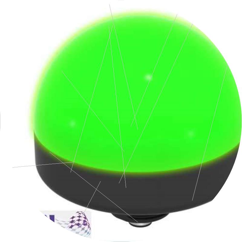 议价BANNER邦纳K90LGYRPQ大尺寸半球形LED智能指示灯直径90mm