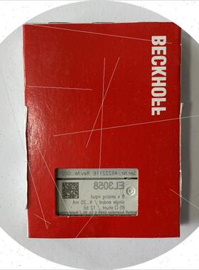 议价BECKHOFF倍福 模块 EL3058 EL2521 EL1008-0000 EL6692