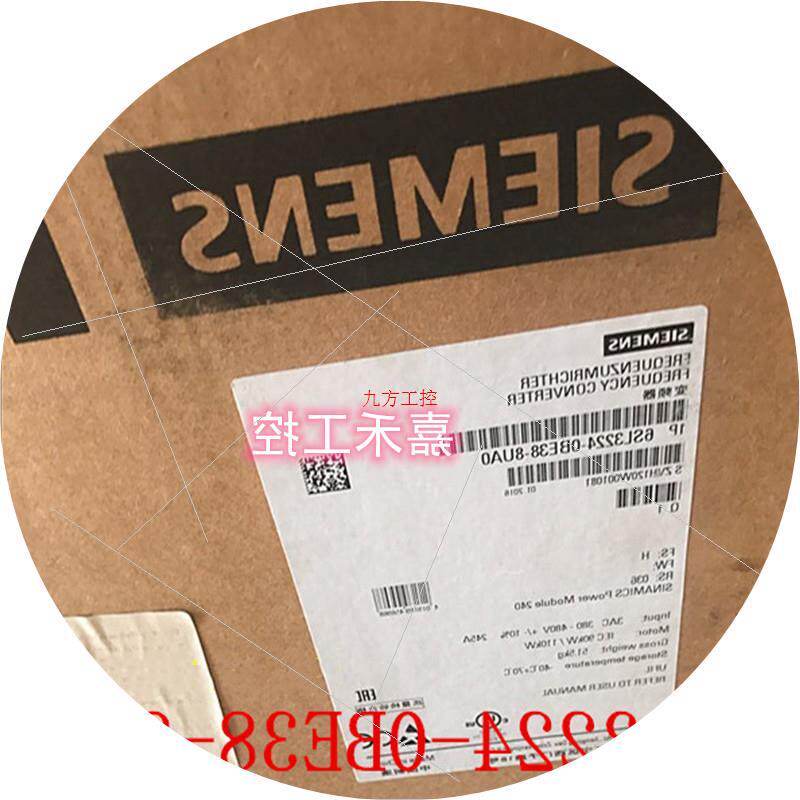 议价6SL3224-0BE38-8UA0  G120 功率模块 PM240 重载功率 90 KW