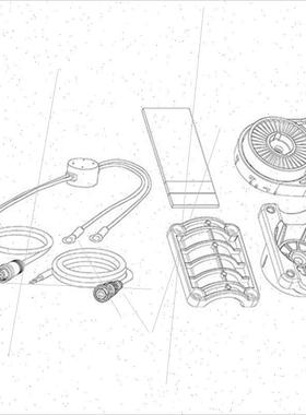 议价HUMMINBIRD MEGA 现场开放水传输 MNT 适配器套件 700068-1