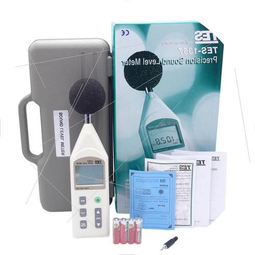 议价TES1357数字噪音计手持式声级计工业噪音污染检测仪