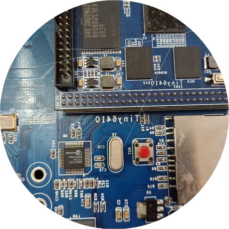 议价二手 TINY6410核心板+开发板+Tiny6410SDK底板+7寸屏 实物图