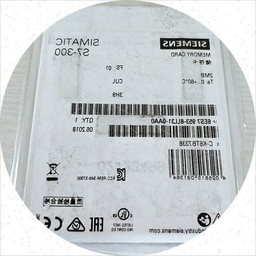 议价6ES7 953-8LL20-0AA0 MMC储存卡 2MB 6ES7953-8LL31-OAAO