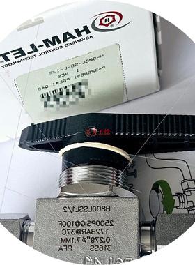 议价HAM-LETH800LSSL1/2卡套球阀 1/2 直通球阀 全新原装现货
