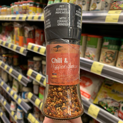 香港代购 FOOD NATION Chili Pepper Spice即磨辣椒混合香料 45g